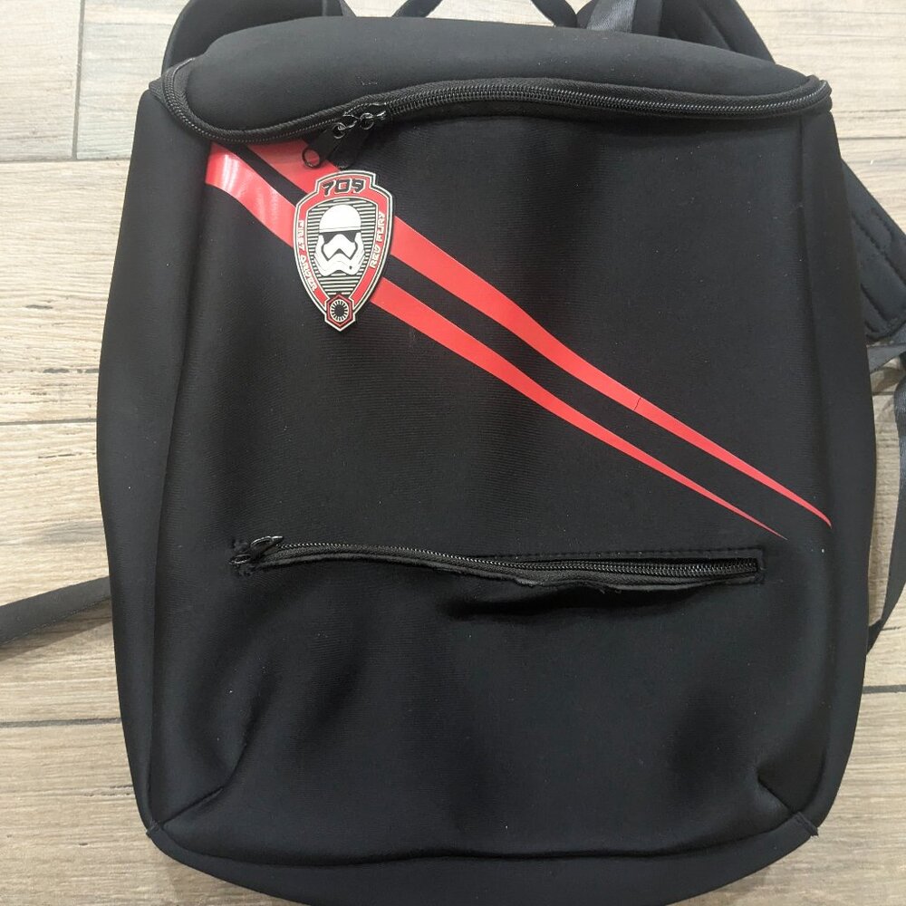 DISNEY PARKS Star Wars Backpack‎ Galaxy’s Edge First Order 709th Legion Red Fury
